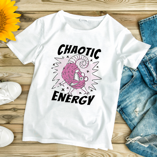 Chaotic Energy Possum Graphic T-shirt – Premium Unisex Cotton Tee